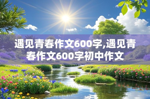 遇见青春作文600字,遇见青春作文600字初中作文