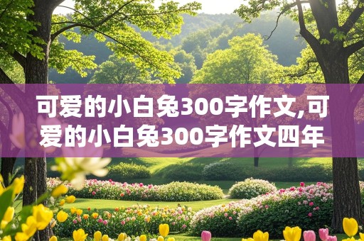 可爱的小白兔300字作文,可爱的小白兔300字作文四年级