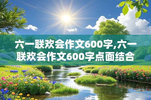 六一联欢会作文600字,六一联欢会作文600字点面结合