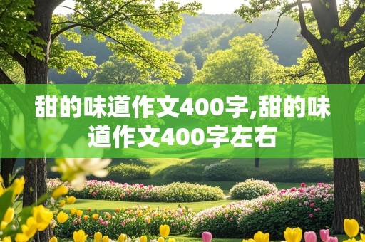 甜的味道作文400字,甜的味道作文400字左右