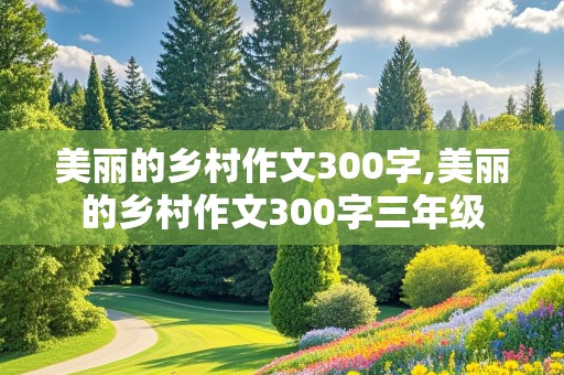 美丽的乡村作文300字,美丽的乡村作文300字三年级