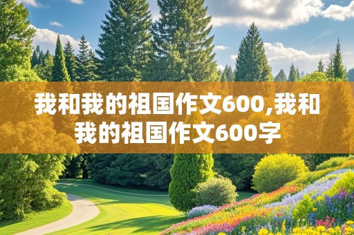 我和我的祖国作文600,我和我的祖国作文600字