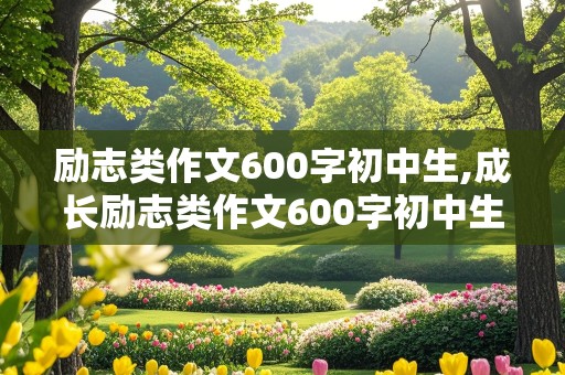 励志类作文600字初中生,成长励志类作文600字初中生