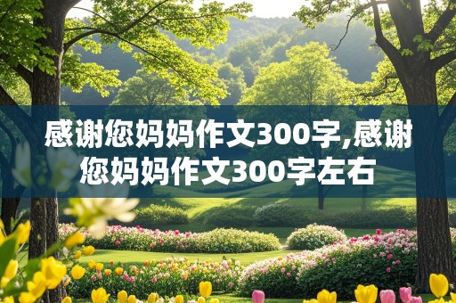 感谢您妈妈作文300字,感谢您妈妈作文300字左右