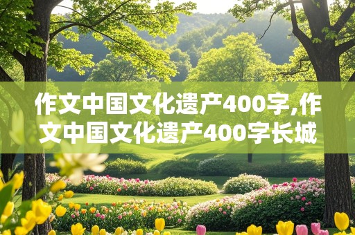 作文中国文化遗产400字,作文中国文化遗产400字长城