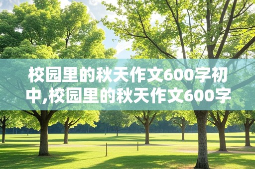 校园里的秋天作文600字初中,校园里的秋天作文600字初中开头