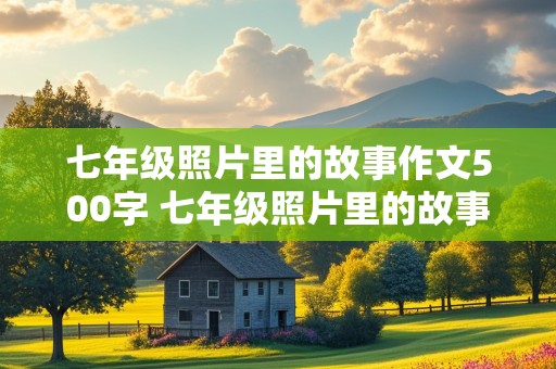 七年级照片里的故事作文500字 七年级照片里的故事作文500字小白免死了