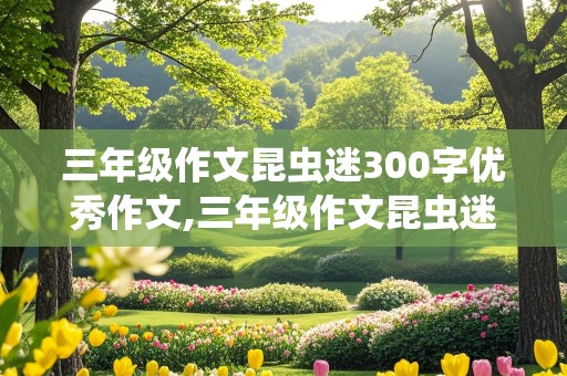 三年级作文昆虫迷300字优秀作文,三年级作文昆虫迷300字三年级