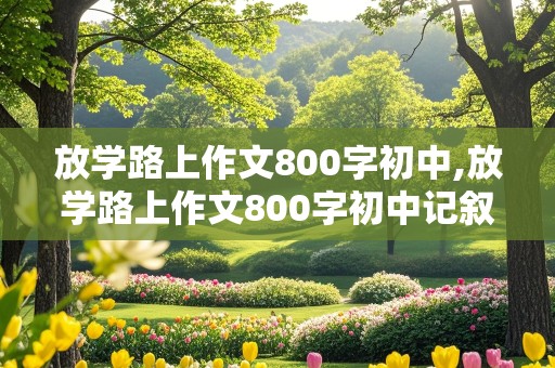 放学路上作文800字初中,放学路上作文800字初中记叙文