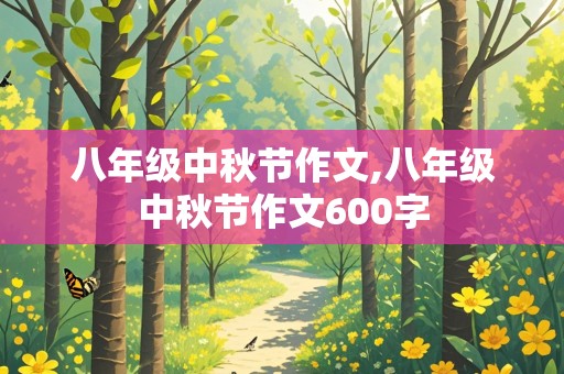 八年级中秋节作文,八年级中秋节作文600字