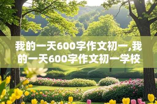 我的一天600字作文初一,我的一天600字作文初一学校