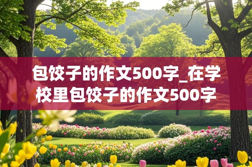 包饺子的作文500字_在学校里包饺子的作文500字