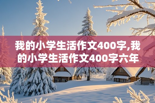 我的小学生活作文400字,我的小学生活作文400字六年级下册