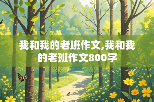 我和我的老班作文,我和我的老班作文800字