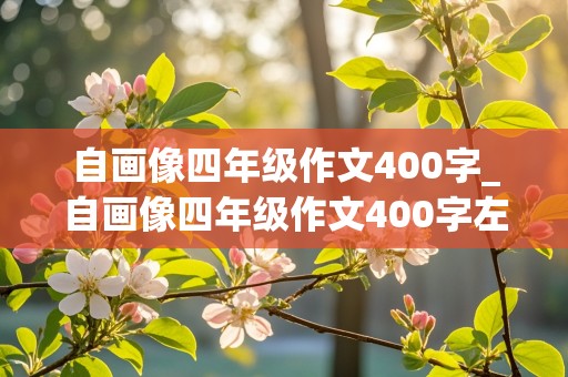 自画像四年级作文400字_自画像四年级作文400字左右