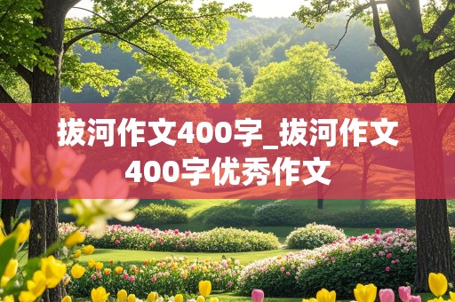 拔河作文400字_拔河作文400字优秀作文