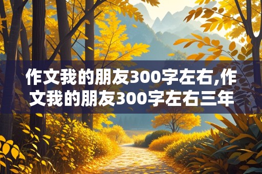 作文我的朋友300字左右,作文我的朋友300字左右三年级