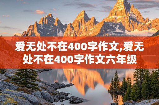 爱无处不在400字作文,爱无处不在400字作文六年级