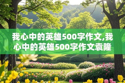 我心中的英雄500字作文,我心中的英雄500字作文袁隆平