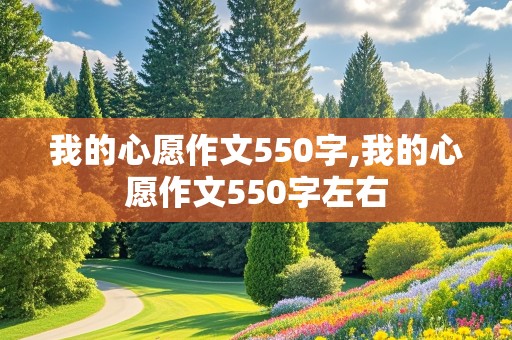 我的心愿作文550字,我的心愿作文550字左右