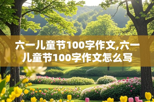 六一儿童节100字作文,六一儿童节100字作文怎么写