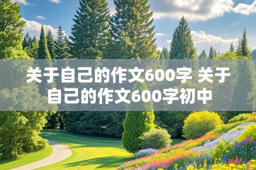 关于自己的作文600字 关于自己的作文600字初中