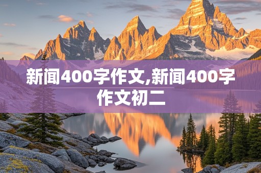 新闻400字作文,新闻400字作文初二