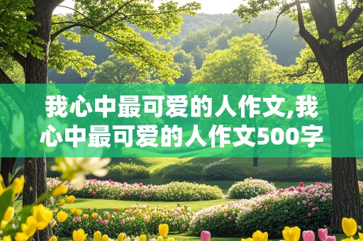 我心中最可爱的人作文,我心中最可爱的人作文500字