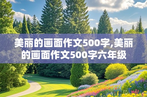 美丽的画面作文500字,美丽的画面作文500字六年级