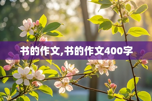 书的作文,书的作文400字