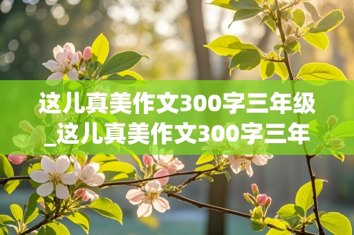 这儿真美作文300字三年级_这儿真美作文300字三年级上册