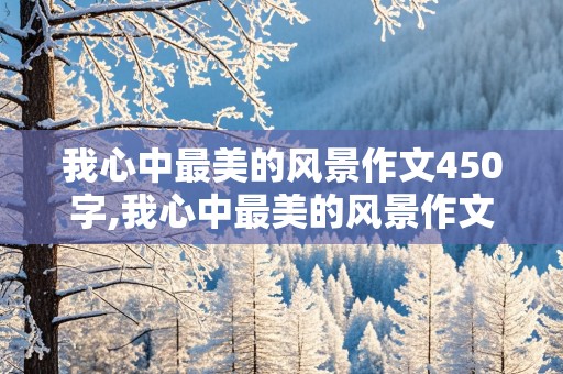 我心中最美的风景作文450字,我心中最美的风景作文450字左右