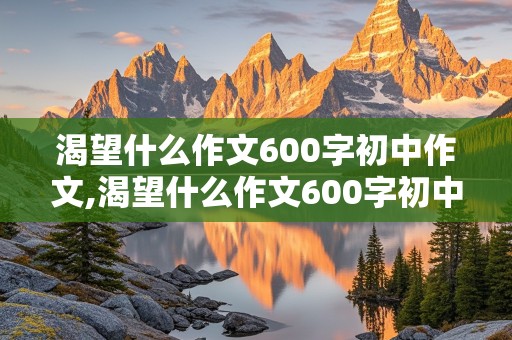 渴望什么作文600字初中作文,渴望什么作文600字初中作文记叙文