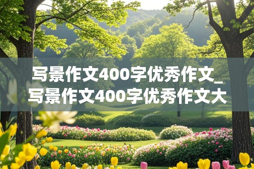 写景作文400字优秀作文_写景作文400字优秀作文大全