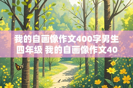 我的自画像作文400字男生四年级 我的自画像作文400字男生四年级下册